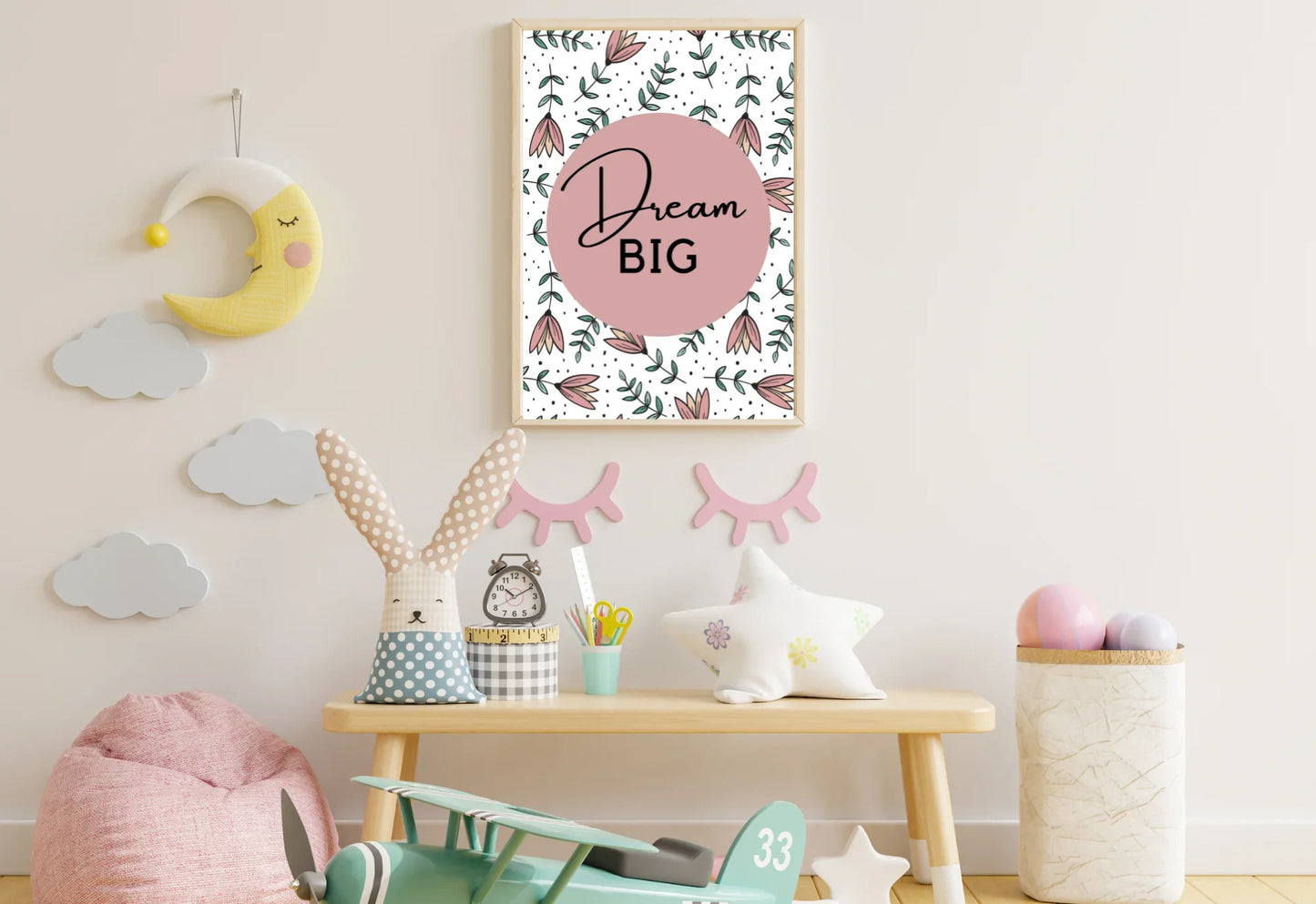 Dream big wall art