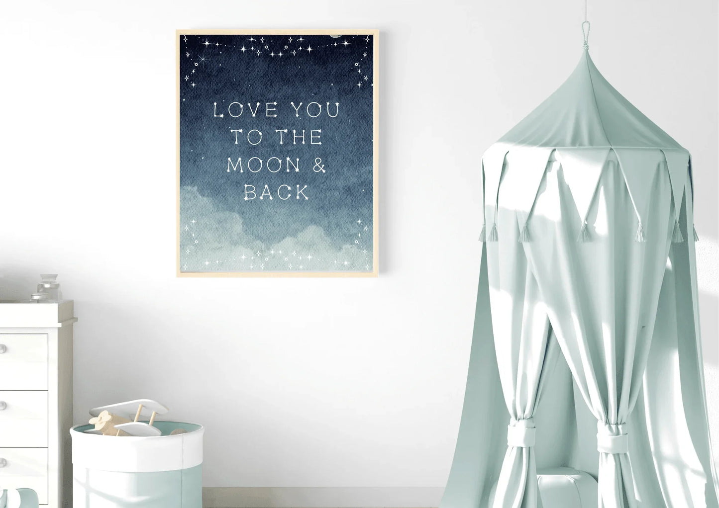 Celestial Nusery Wall Art