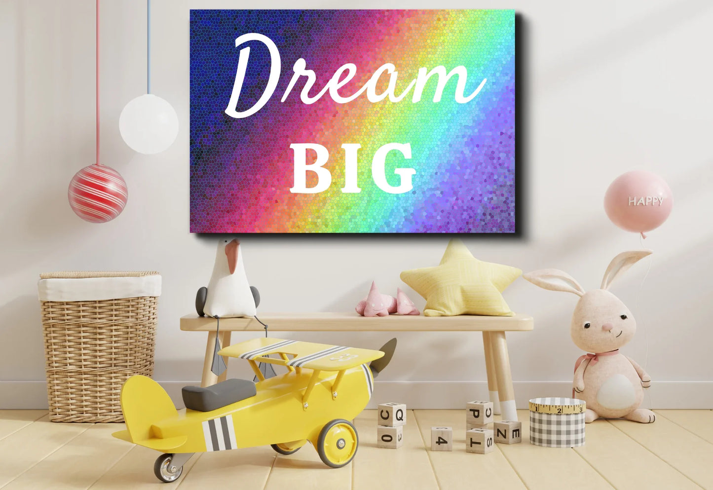 Dream big wall art