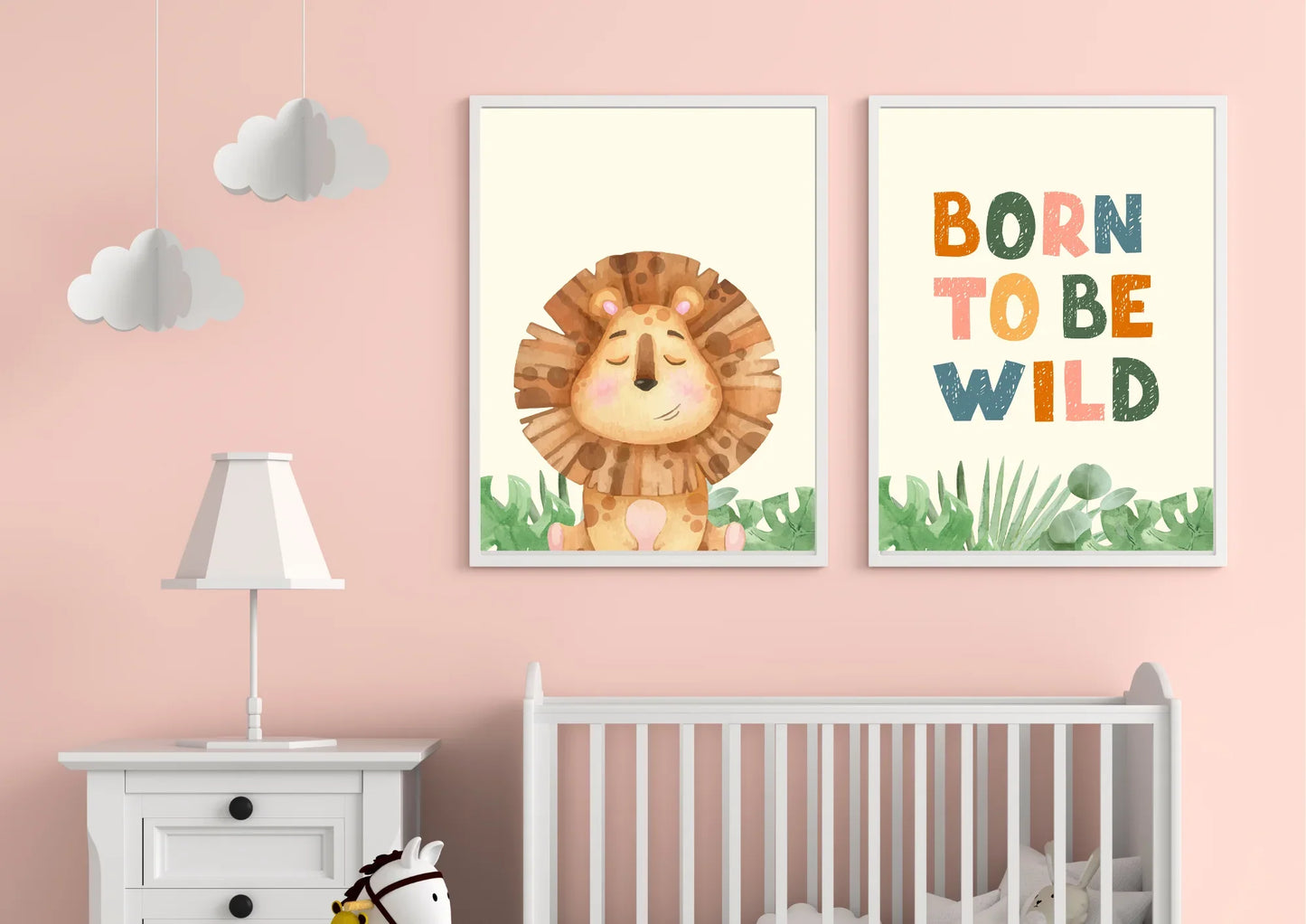 Jungle nursery art