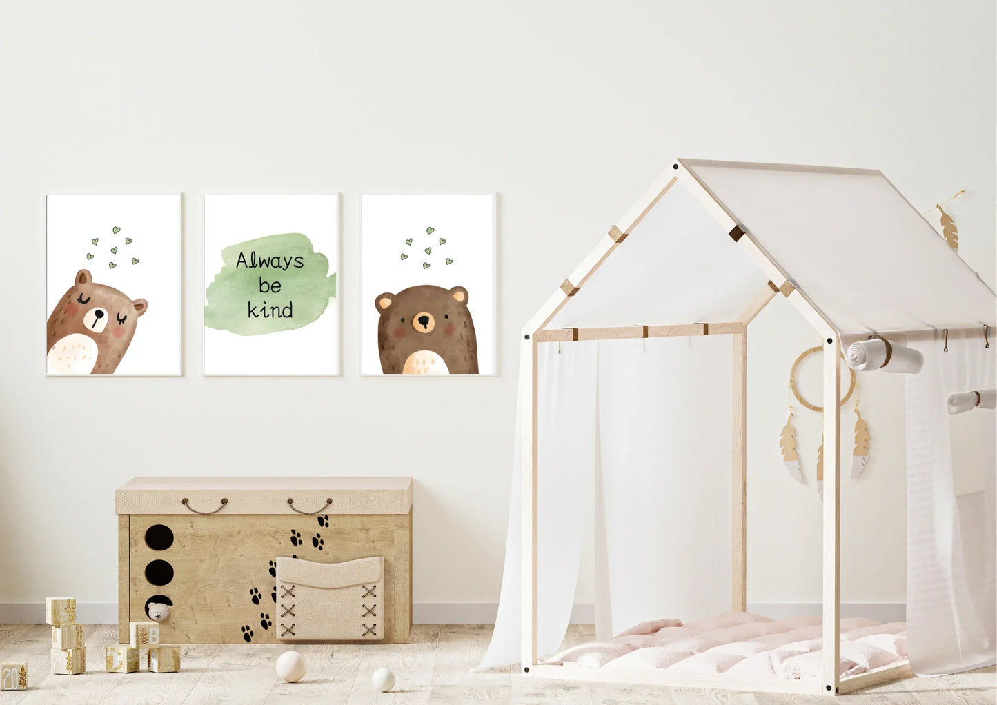 Bear nursery art