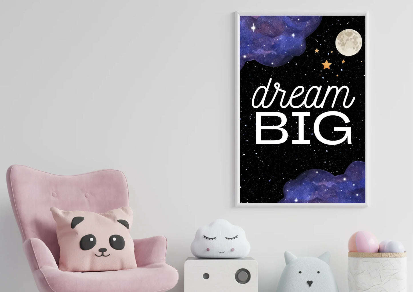 Dream big wall art