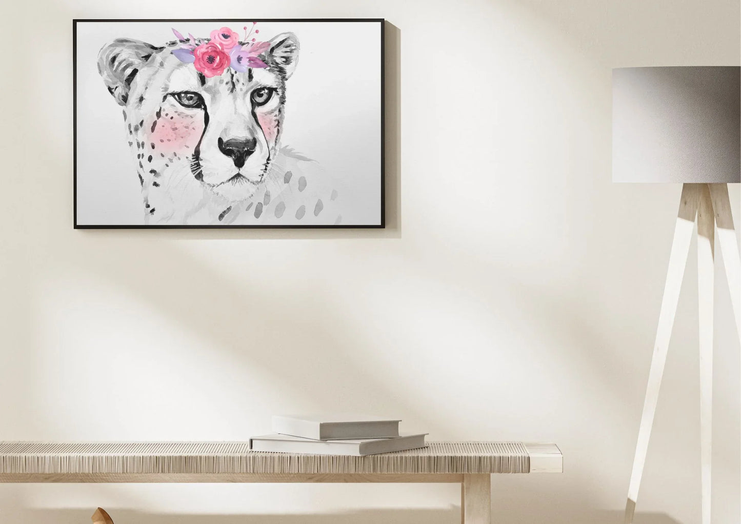 Cheetah nursery art