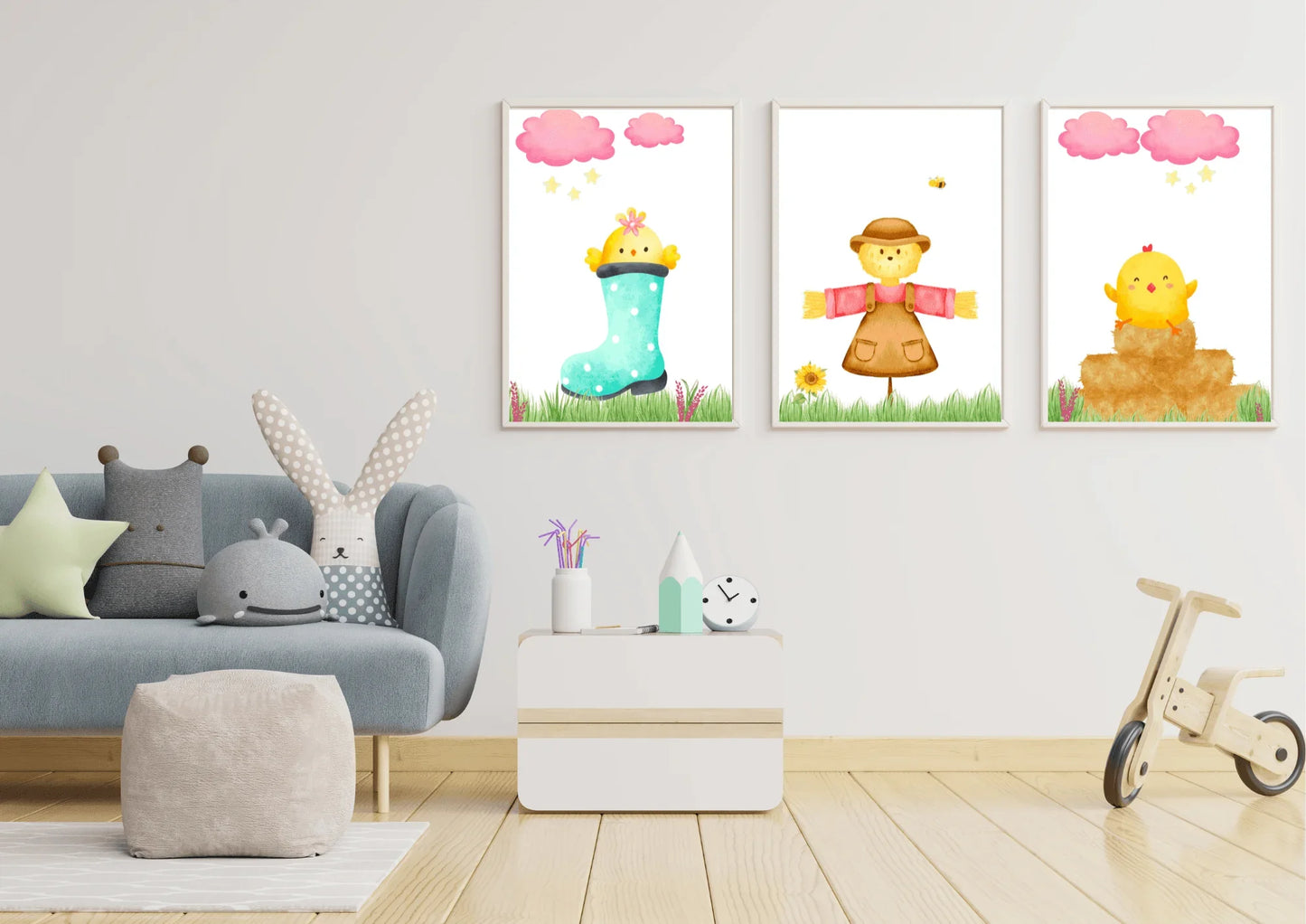 Farm-themed Nursery Prints