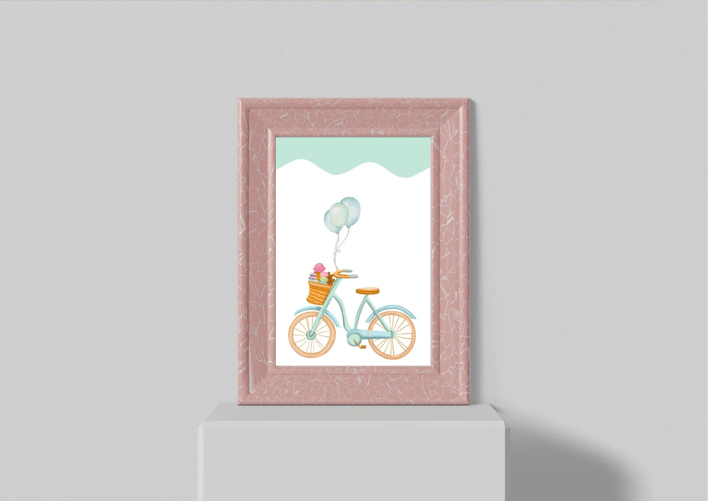 Nursery Bicycle Art