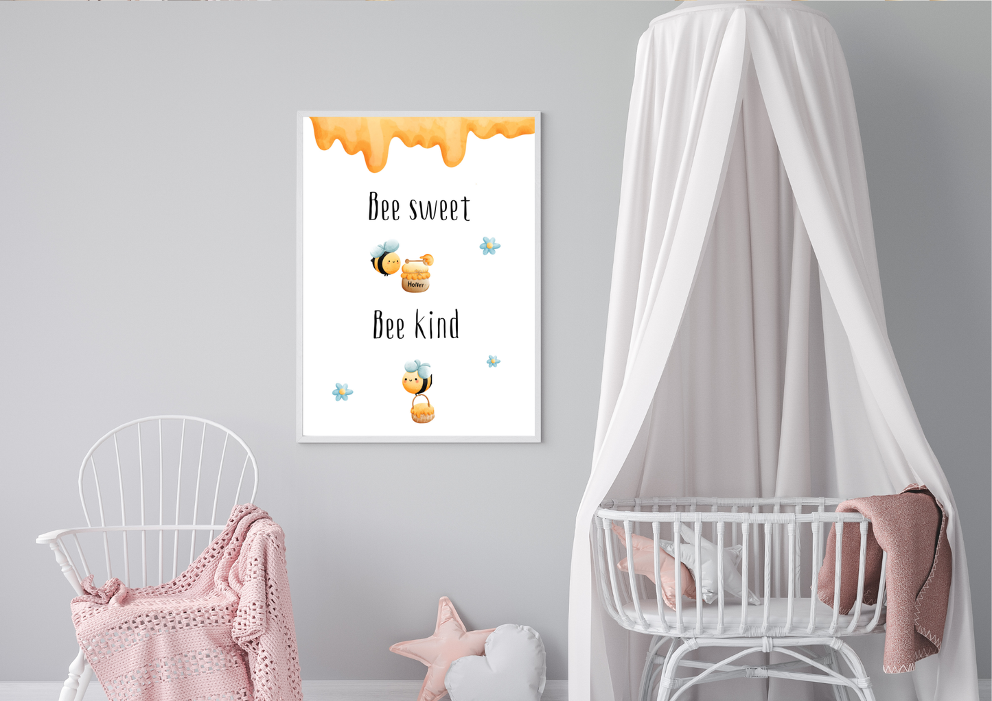 Bee Sweet Bee Kind Print