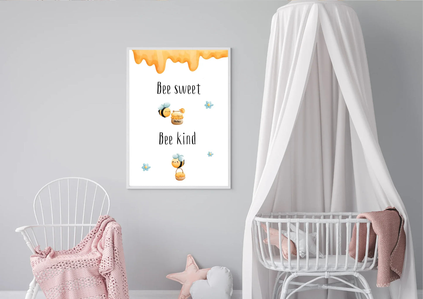 Bee Sweet Bee Kind Print