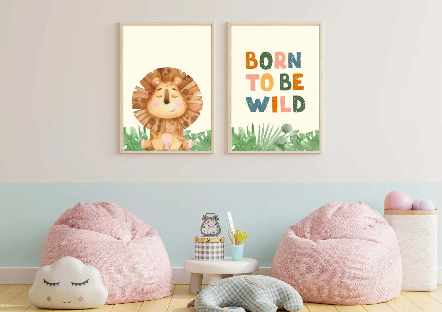 Jungle nursery art