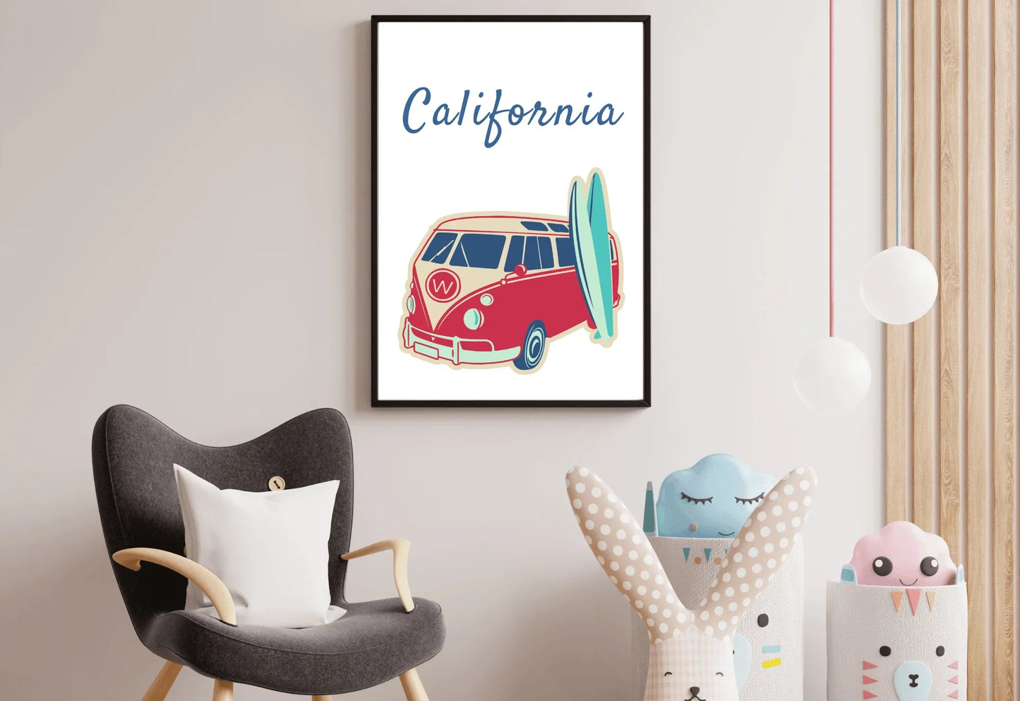 kombi wall art