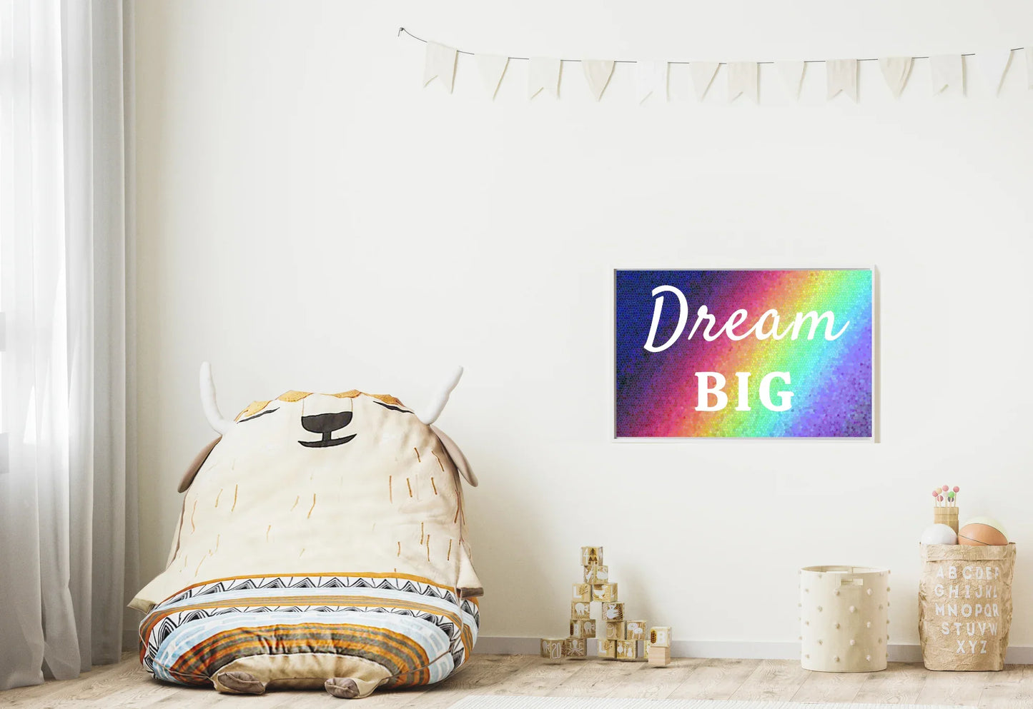 Dream big wall art