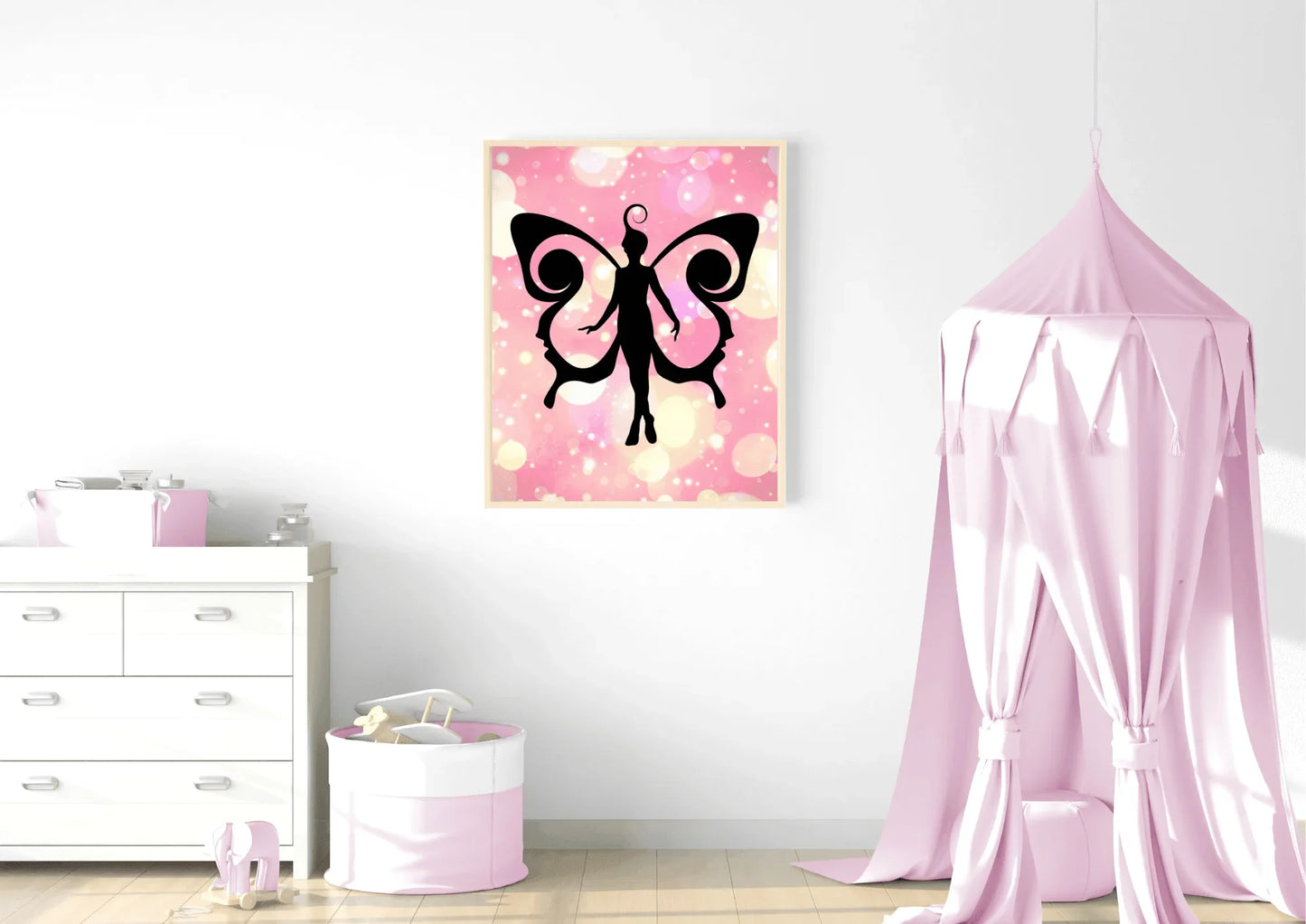 Pixie Nursery Wall Art