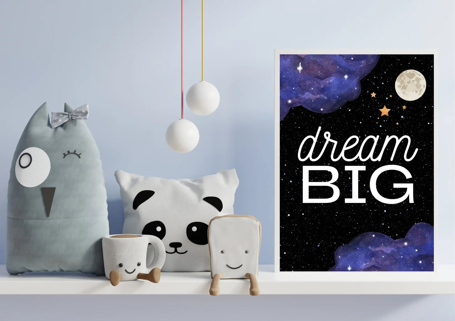 Dream big wall art