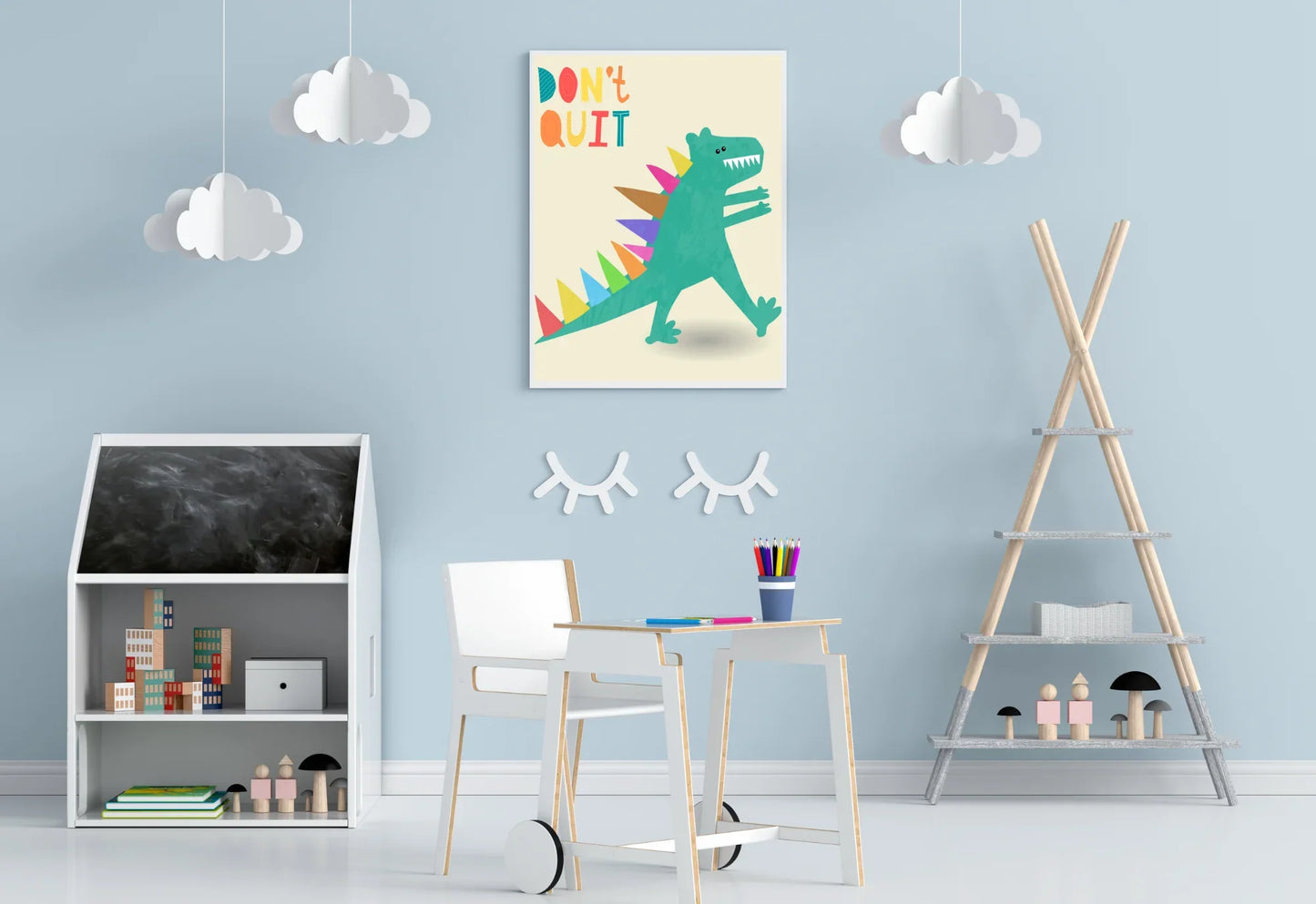 Dinosaur nursery art
