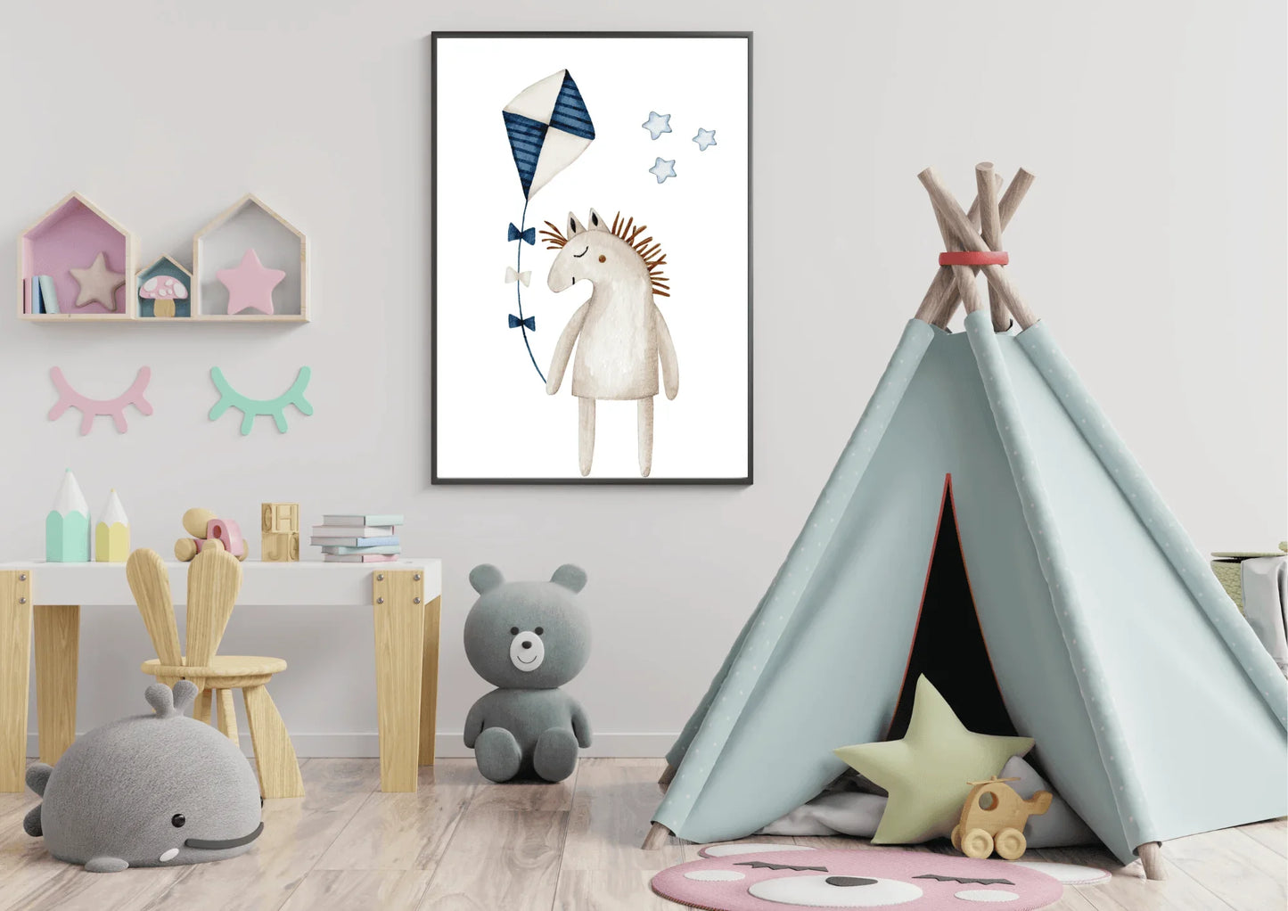 Unicorn Nursery Wall Art