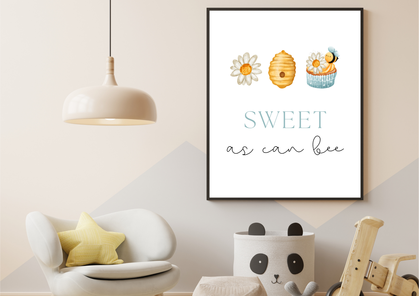 Sweet as Can Bee Print