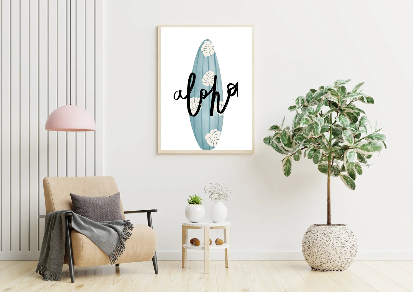 Printable surf art