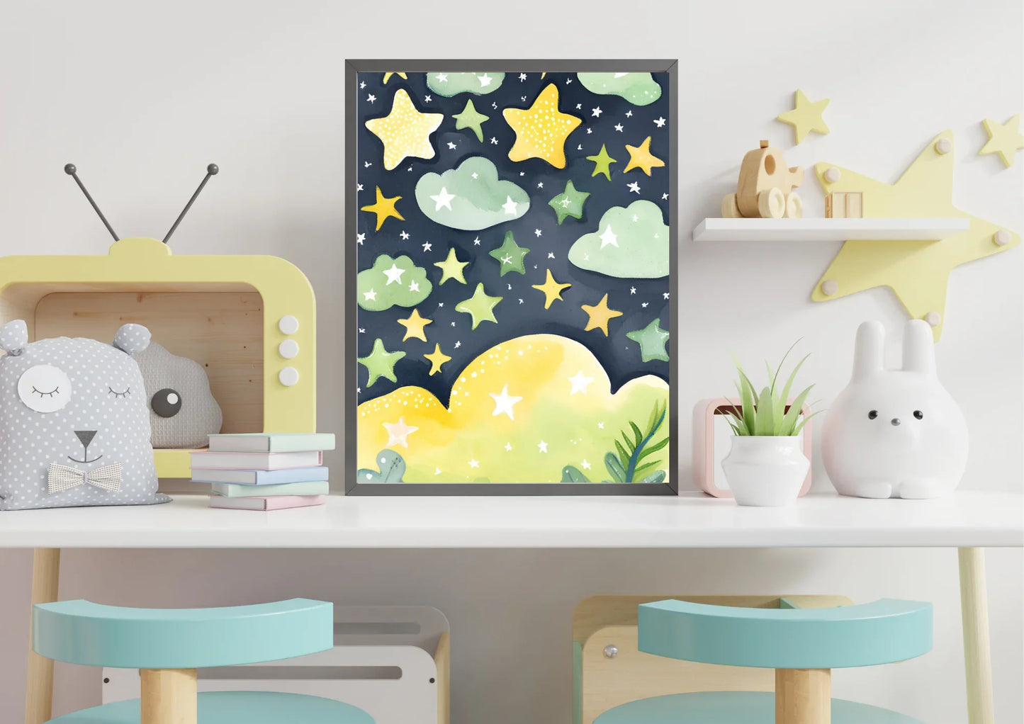 Celestial Nursery Wall Print