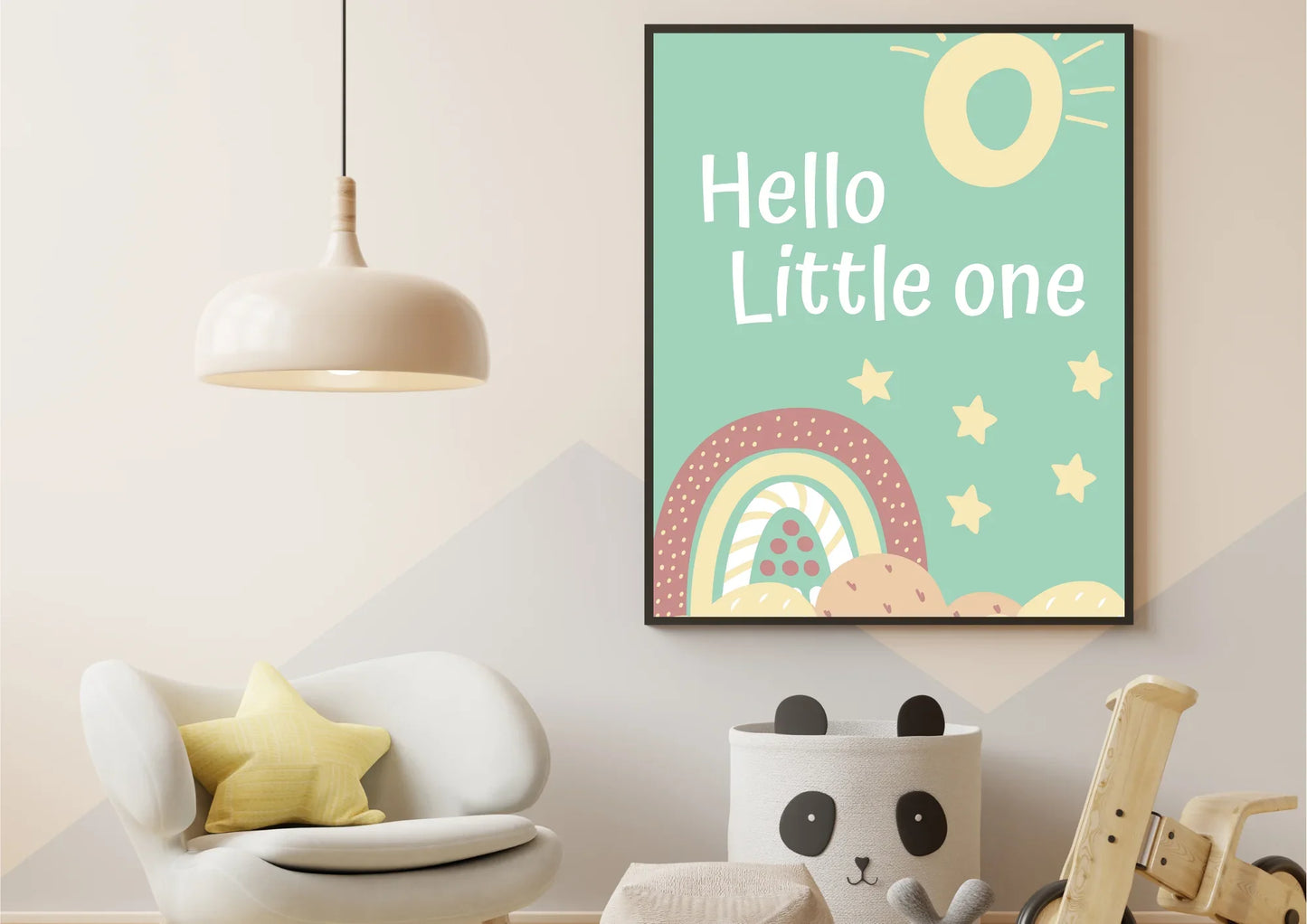 Hello Little One print