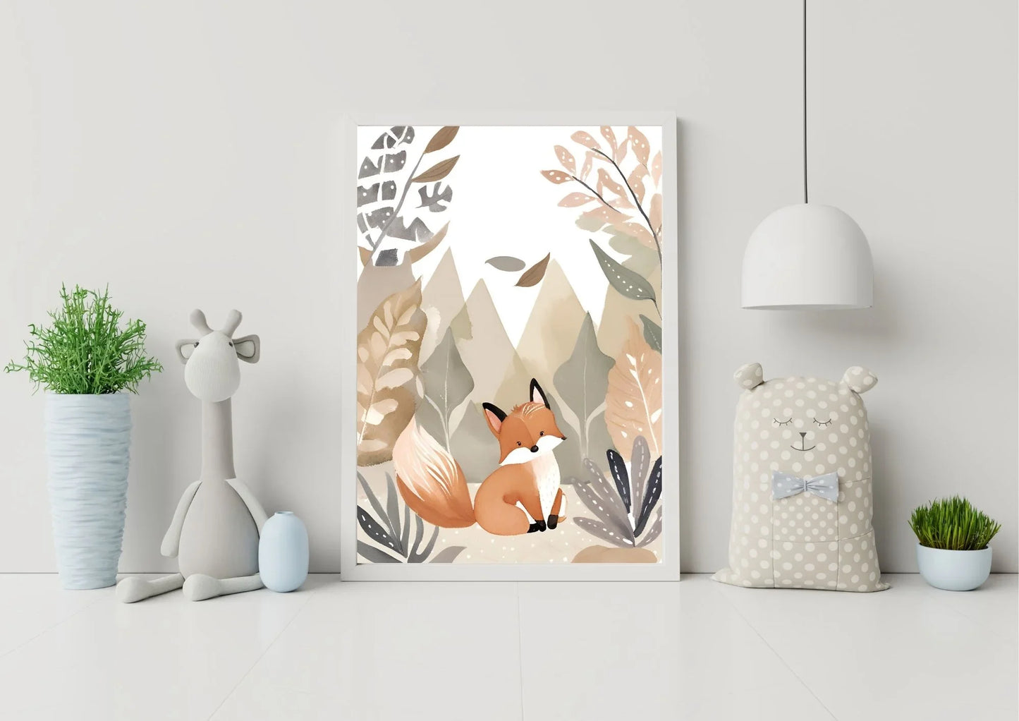 Woodlands Fox Nursery Art
