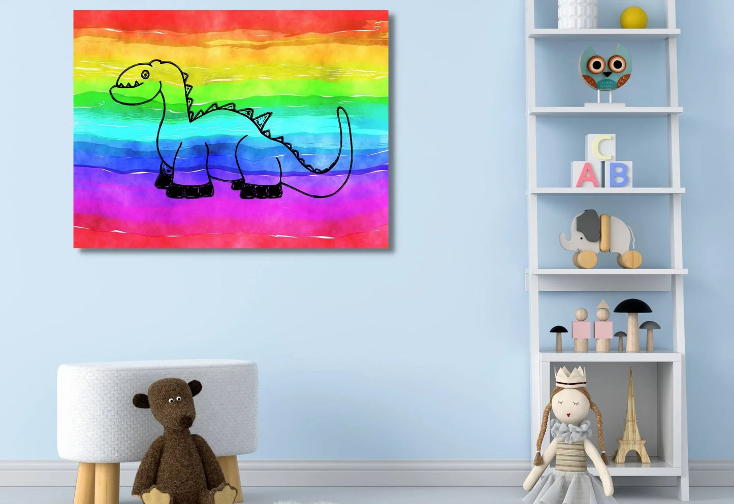 Dinosaur nursery print