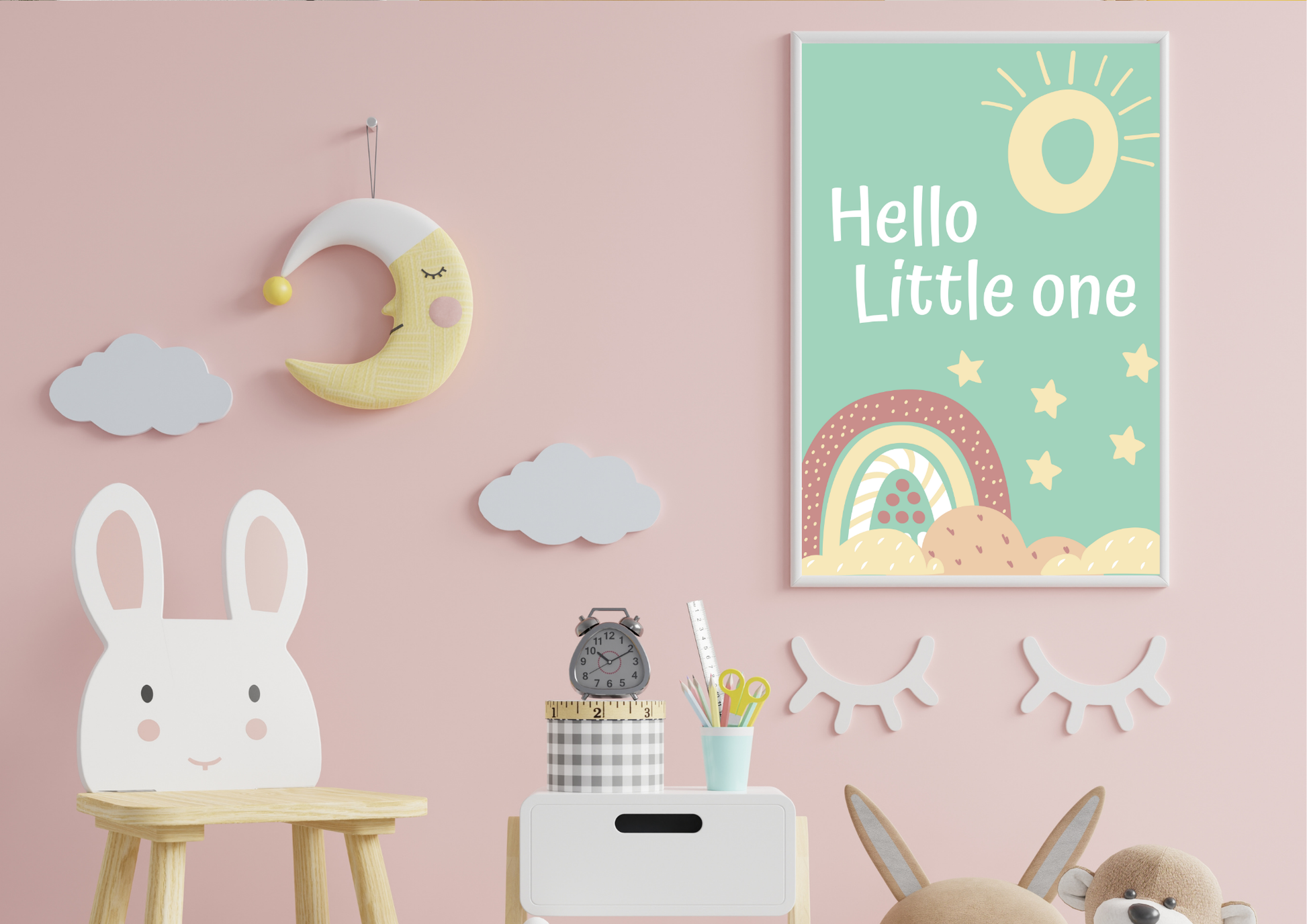 Hello Little One print