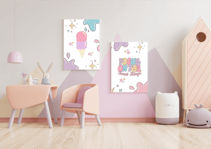 Ice Cream Wall Print