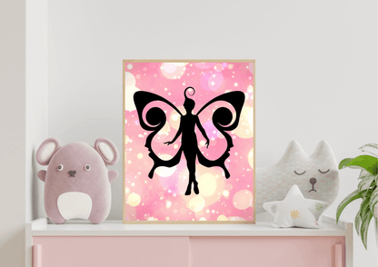 Pixie Nursery Wall Art