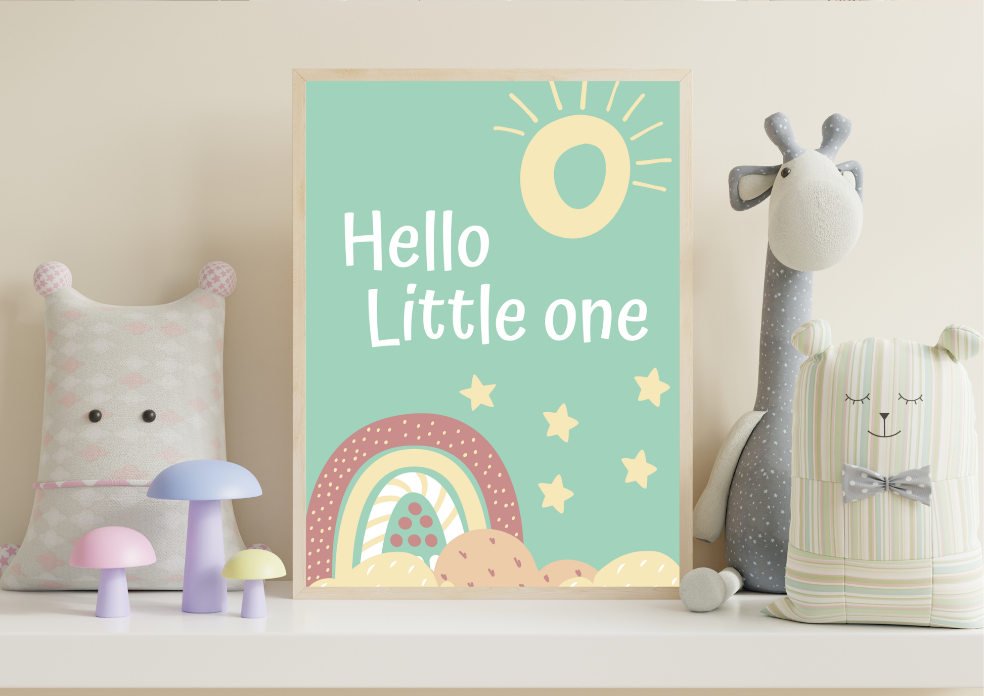 Hello Little One print