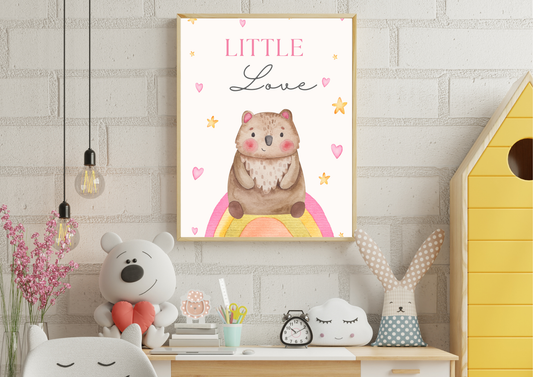 Rainbow Nursery Print
