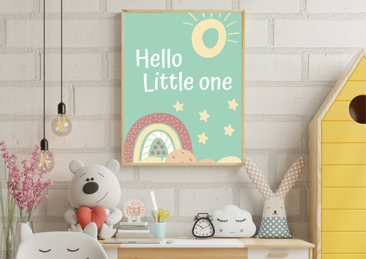 Hello Little One print