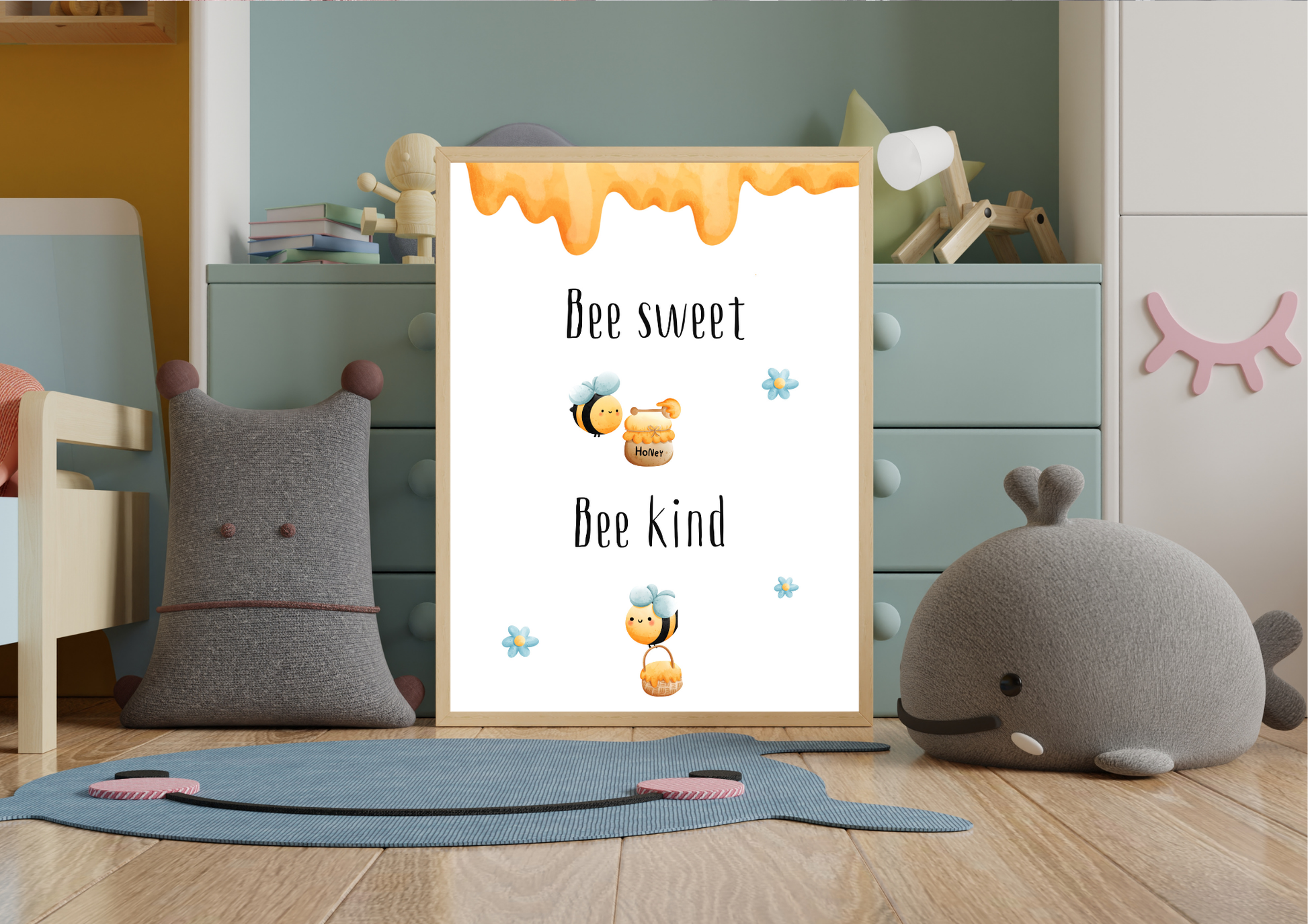 Bee Sweet Bee Kind Print