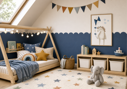 Nursery wall art | Cute unicorn print | Baby room decor